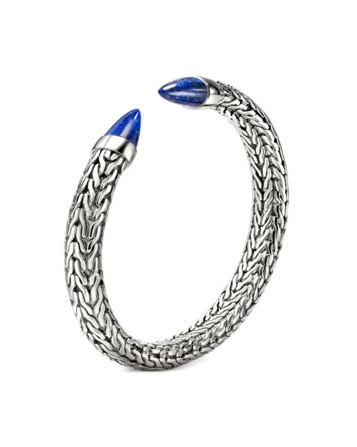 John Hardy Blue Sterling Spear 50 Lapis Lazuli Bracelet for men