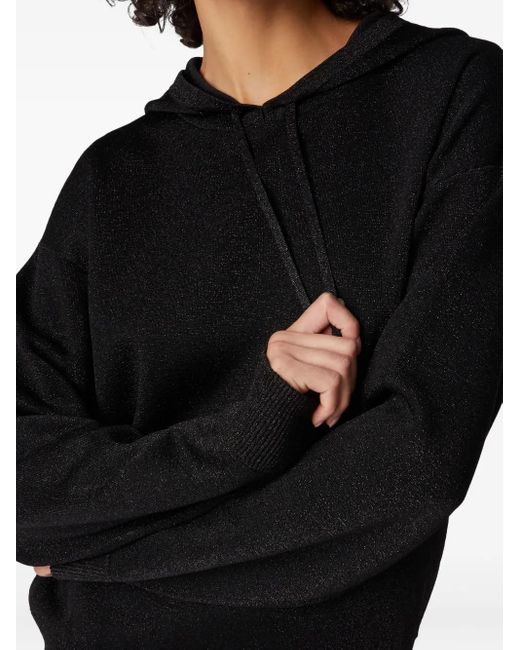 Missoni Black Metallic-Threading Hoodie