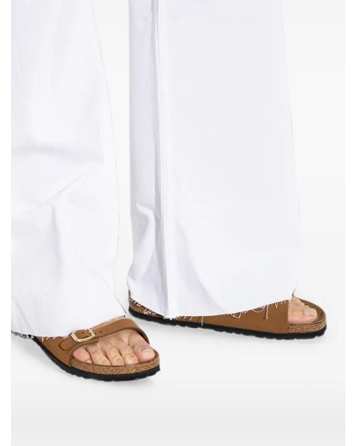 Birkenstock Brown Florida Fresh Leather Sandals