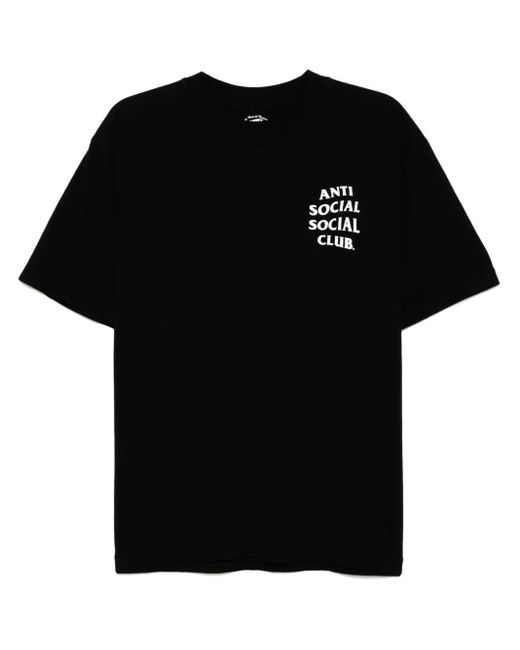 メンズ ANTI SOCIAL SOCIAL CLUB ロゴ Tシャツ Black