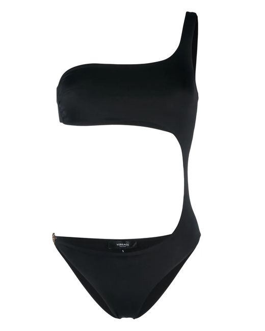 Versace Badpak Met Medusa Plakkaat in het Black