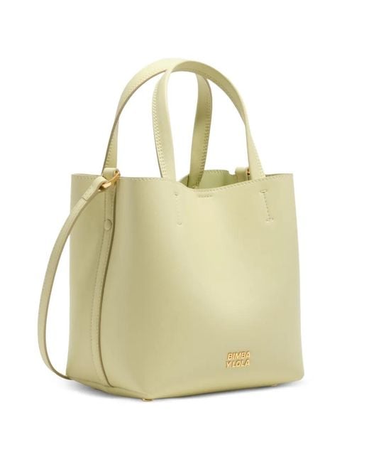 Bimba Y Lola Metallic Medium Chihuahua Bucket Bag