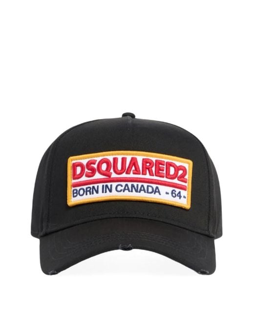 DSquared² Baseballkappe Mit Logo-Patch in Red für Herren