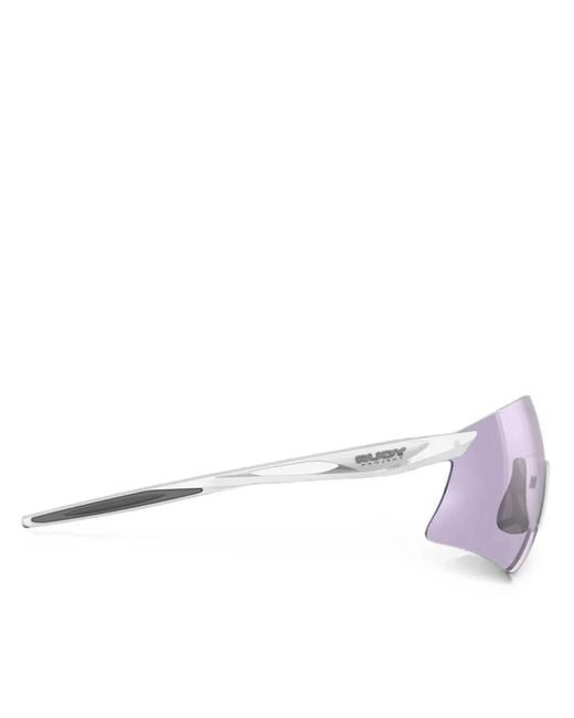 Rudy Project Purple Astral Sphere Shield-Frame Sunglasses for men