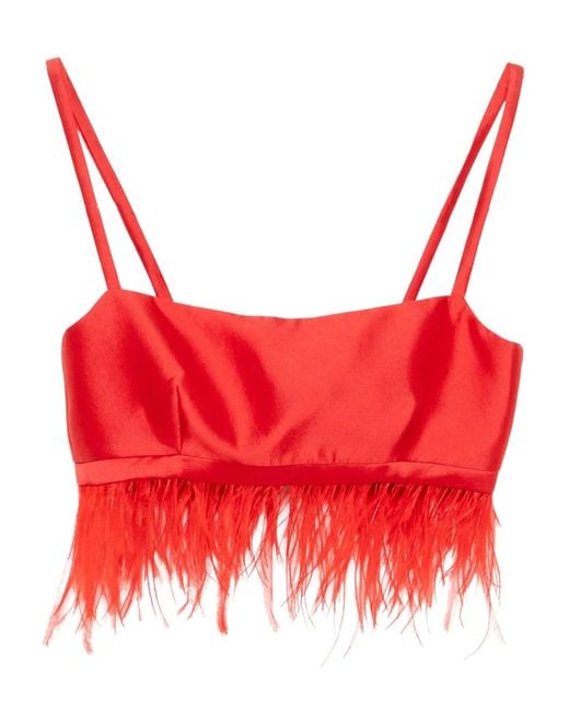 Macgraw Red Birdy Top