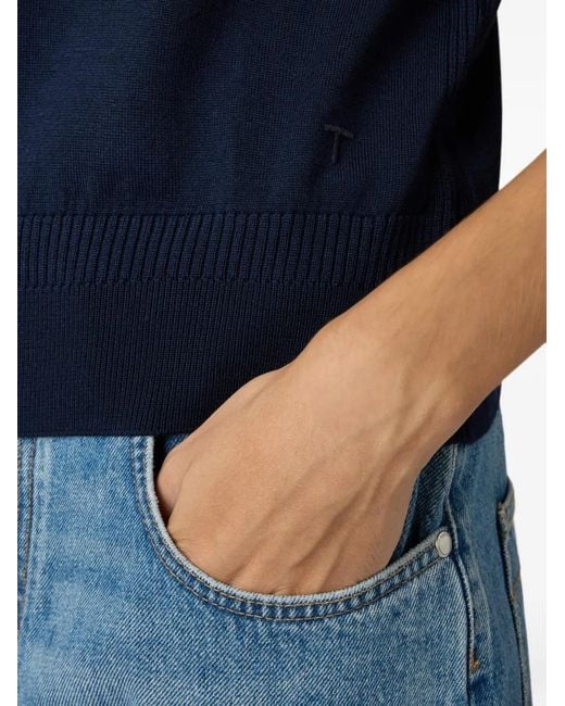 Tod's Blue Top