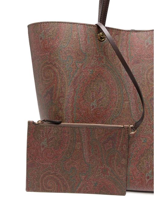 メンズ Etro ペイズリー ショルダーバッグ Brown