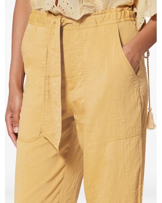 Isabel Marant Yellow Bilna Pants