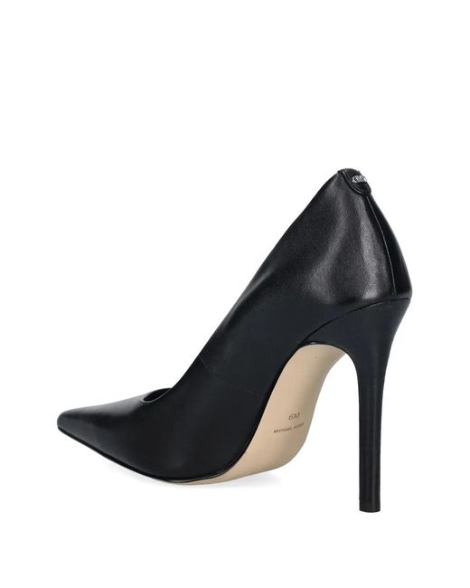 MICHAEL Michael Kors Black Elyse Pointed-Toe Pumps