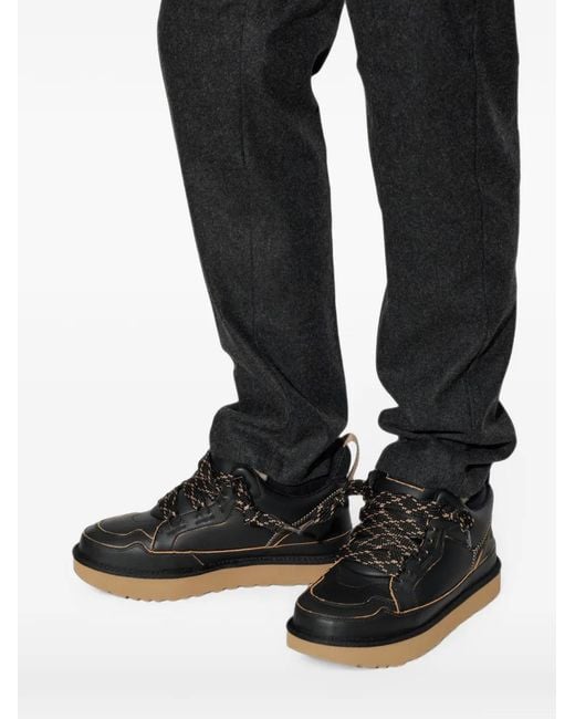 Ugg Black Lowmel Contrast Sneakers for men