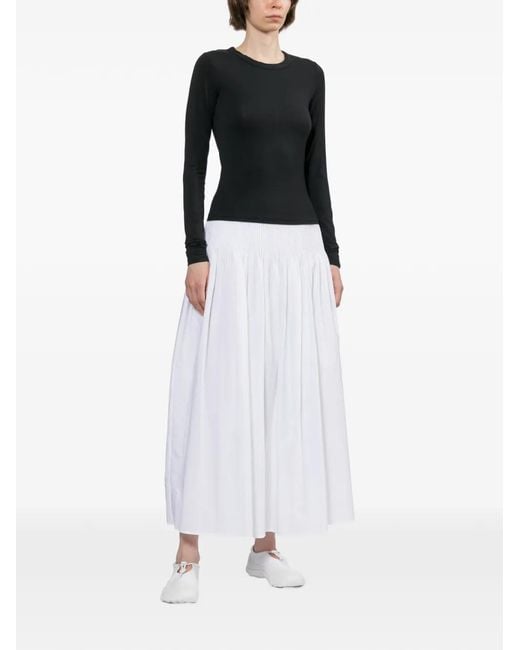 Rag & Bone Black Long-Sleeve Crew-Neck Top