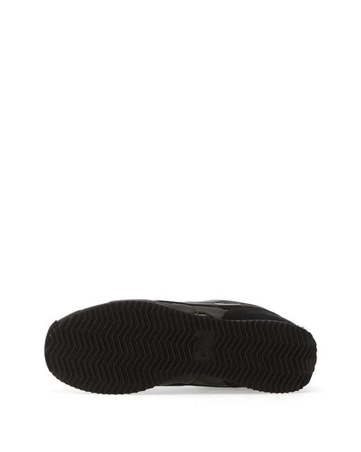 Nike Black Cortez Cut-Out Sneakers