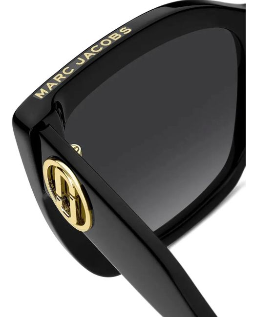 Marc Jacobs Black Cat-Eye Frame Sunglasses