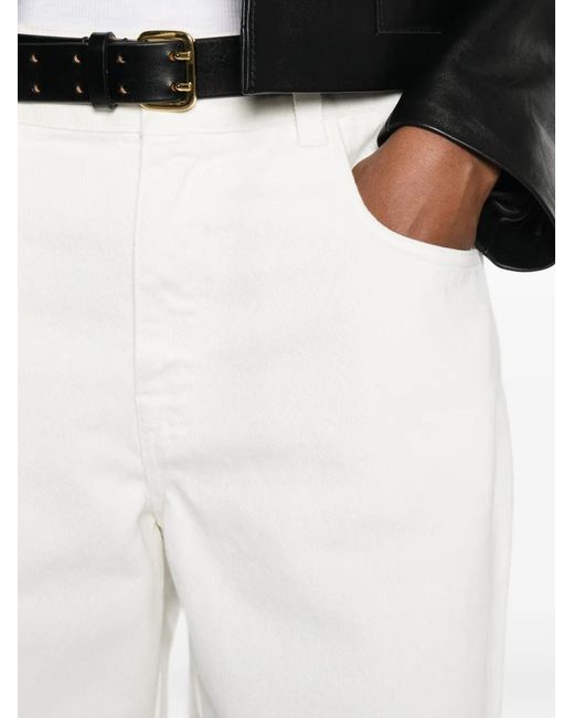 iBlues White Canoa Straight-Leg Jeans