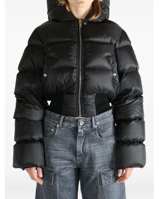 Rick Owens Black Winter Jackets