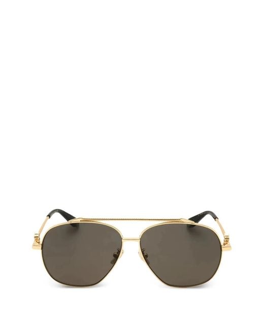 Roberto Cavalli Metallic Pilot-Frame Sunglasses