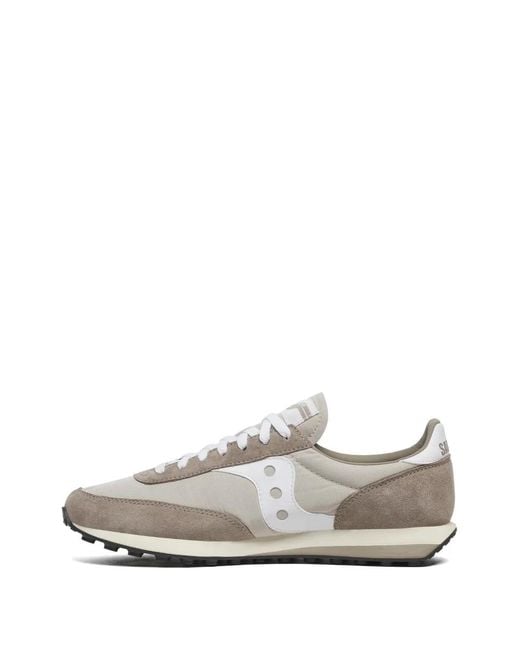 Saucony White Trainer 80 Sneakers