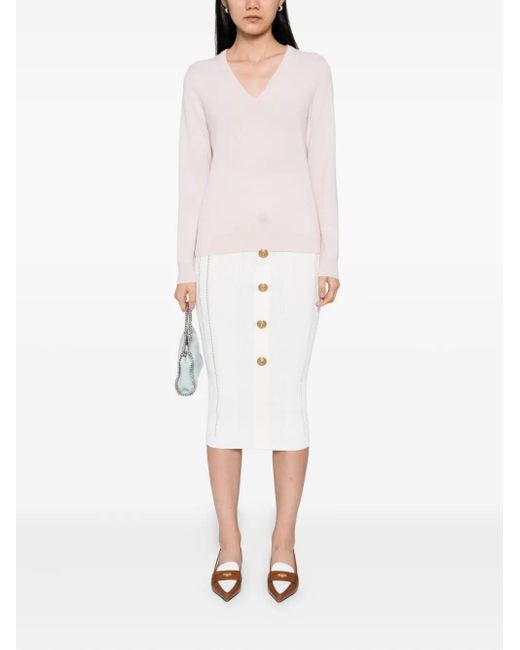 N.Peal Cashmere Pink Phoebe Top