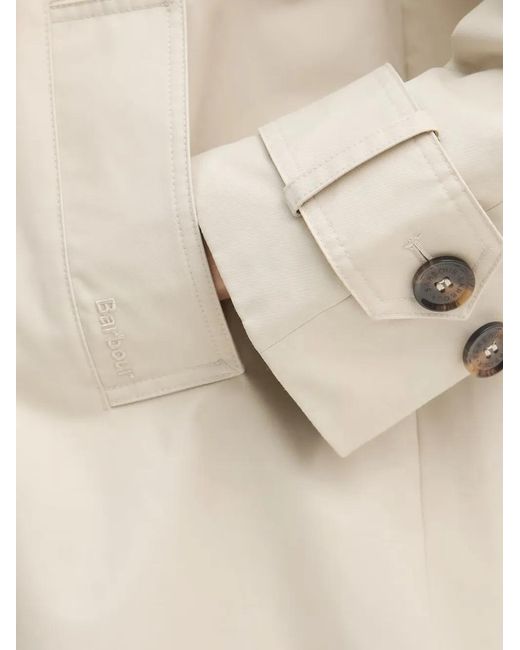 Barbour Natural Maisy Double-Breasted Coat