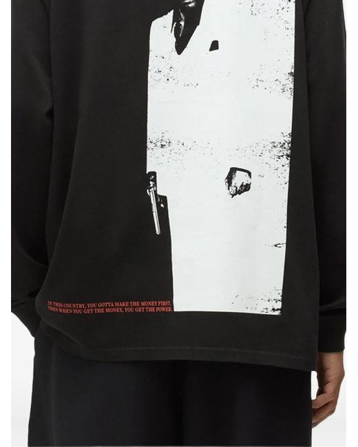 Kith X Scarface Tony Montana Long-Sleeves Top in Black for Men | Lyst