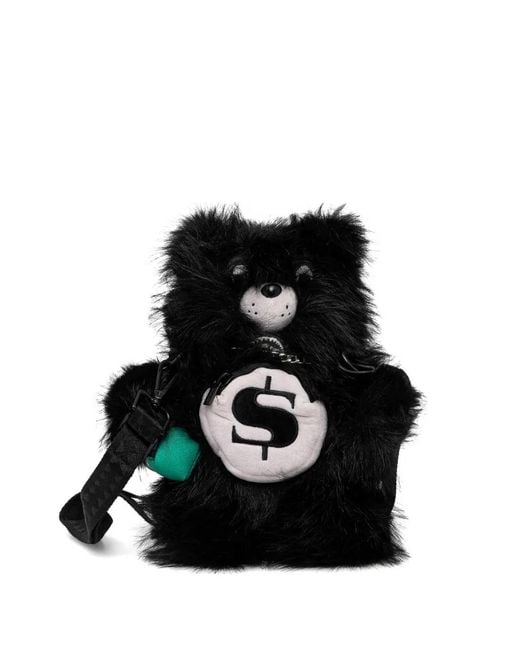 Borsa Tote Furzilla di Sprayground in Black