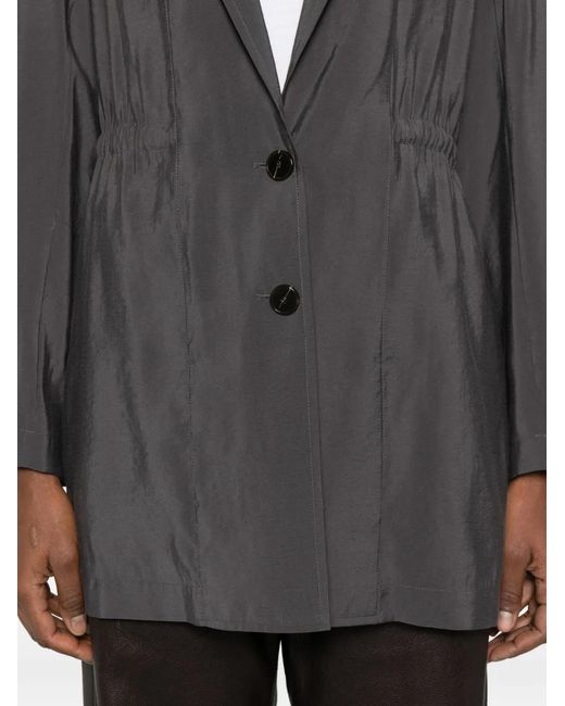 Alysi Blazer Met Trekkoord in het Gray