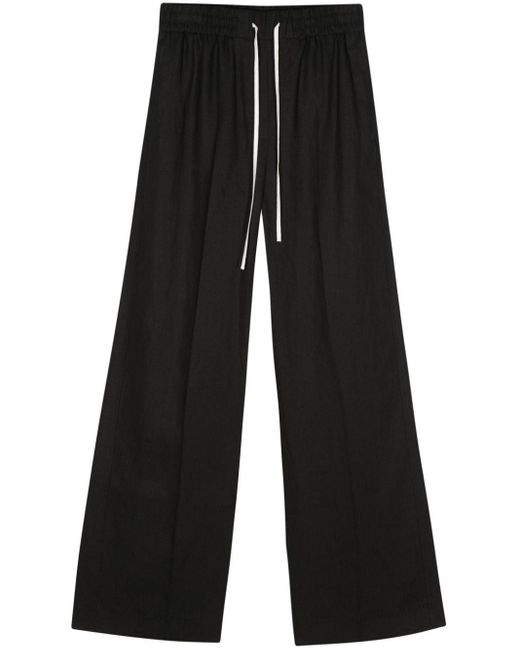 Pantalon droit à plis marqués Paul Smith en coloris Black