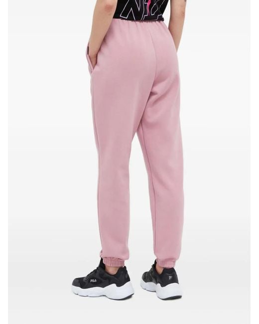 Under Armour Pink Drawstring Logo Track Pants