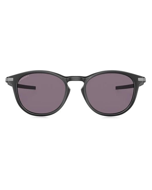 Oakley Brown Pitchman R Round-Frame Sunglasses for men
