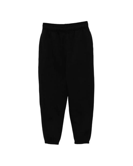 Melt Black Elasticated-Waistband Track Pants for men
