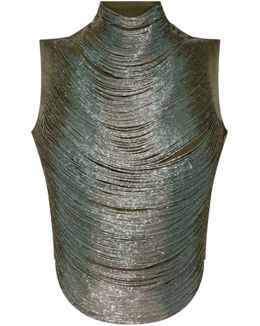 Top Taraji Cult Gaia de color Green