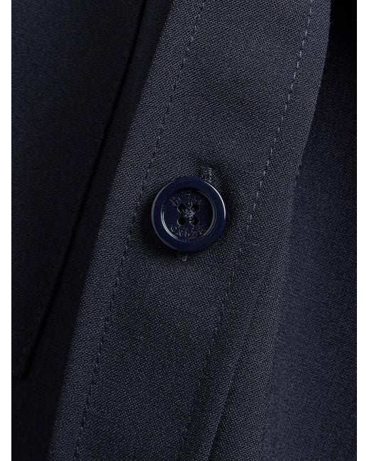 Herno Blue Flap-Pocket Buttoned Shirt