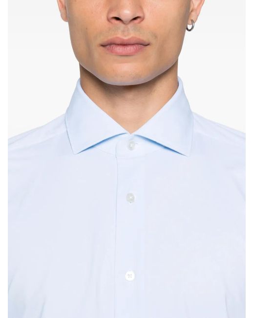 Xacus Button-Down Overhemd in het White voor heren