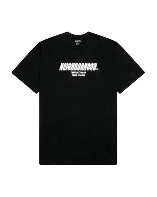Neighborhood Black Nh/T-Shirt for men