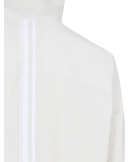 Mordecai White Stripe-Detail Track Jacket for men