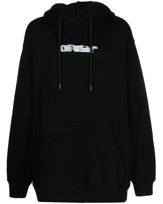 メンズ Off-White c/o Virgil Abloh ロゴ パーカー Black