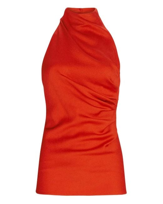 Silvia Tcherassi Dina Top in het Red