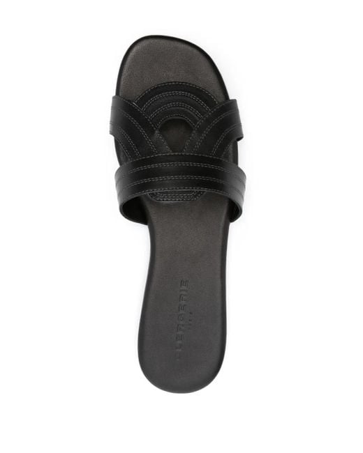 Robert Clergerie White Sandalen Aus Leder