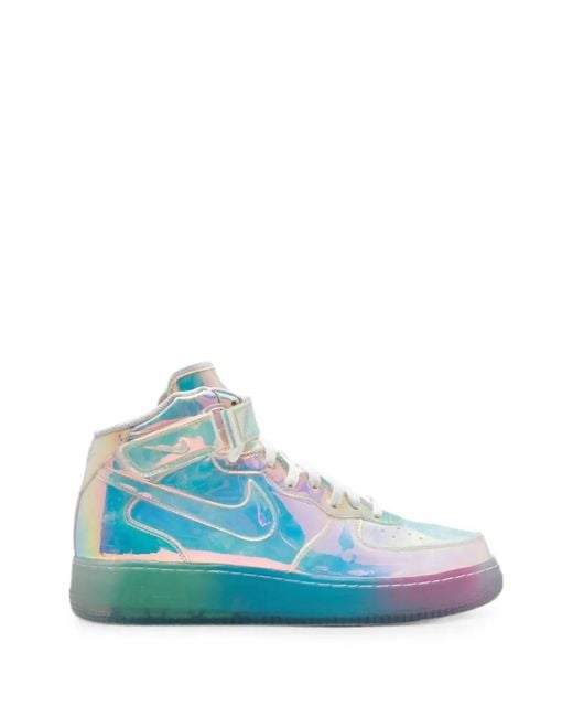 Nike Blue Air Force 1 Mid Sneakers for men