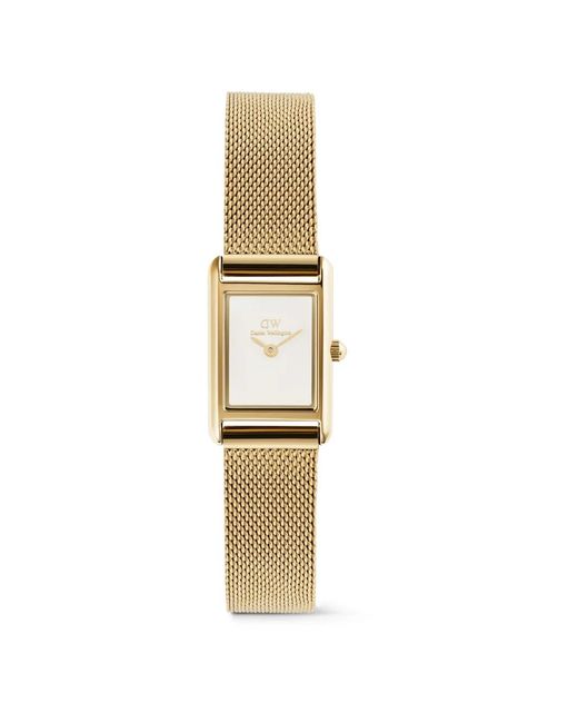 Daniel Wellington White Bound Mini Mesh Strap 25.9Mm Watch