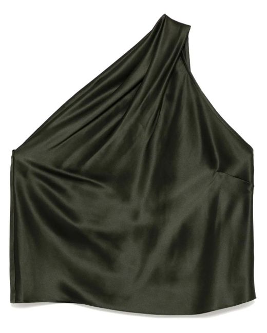 Haut Asymétrique À Dos Nu Michelle Mason en coloris Green