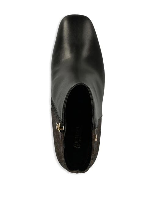 MICHAEL Michael Kors Black Perla Ankle Boots