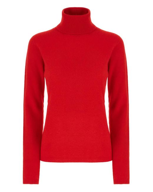 Vanisé Red Turtleneck Sweater