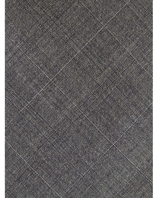 Brioni White Diagonal Pattern Tie for men