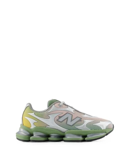 New Balance Green Abzorb 2000 Metallic Sneakers