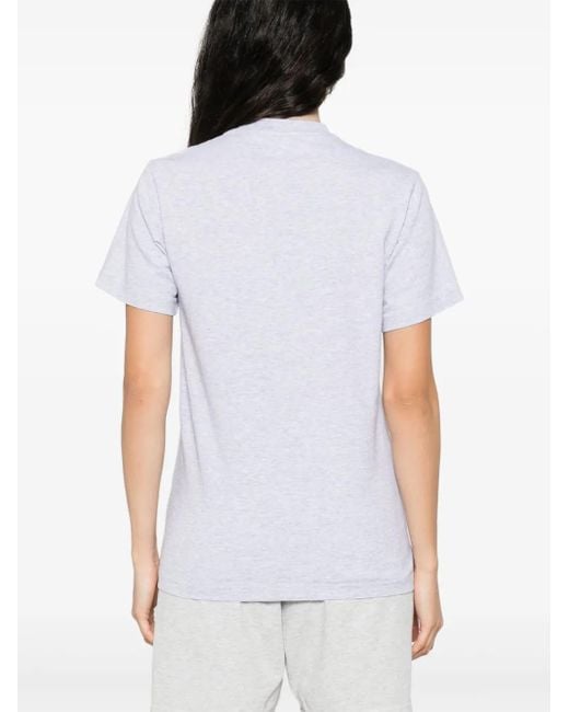 Sporty & Rich White Stretch-Cotton T-Shirt