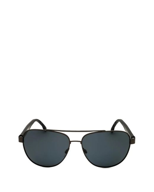 Nautica Black Pilot-Frame Sunglasses for men