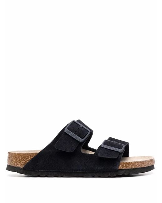 Birkenstock Black Arizona Flat Sandals