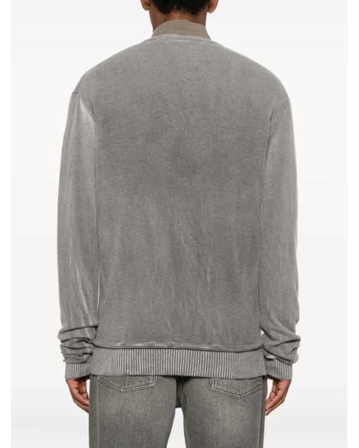 Our Legacy Gray Parallel V-Neck for men