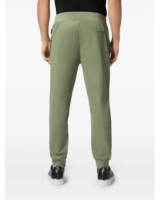 Philipp Plein Green Iconic Trousers for men